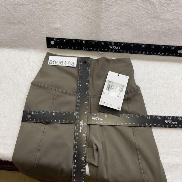 Nike One Leggings Women XS Brown Mink Pocket Preppy Yoga Dri-FIT Training Pants - Picture 10 of 12